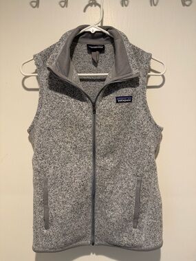 Patagonia Better Sweater Grey Full-Zip Fleece Vest XS